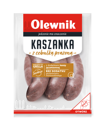 Kaszanka z prażoną cebulką