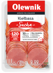 3795 kielbasa sucha plastry 80 g